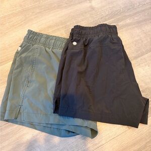 Zella  Shorts - Black and Green